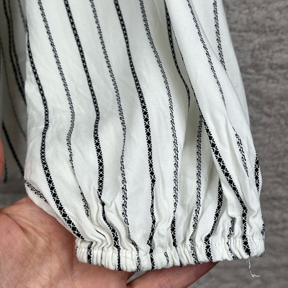 Savanna Jane Embroidered Floral Tunic Sz Medium Peasant Boho Beachy Vacation - Picture 7 of 16